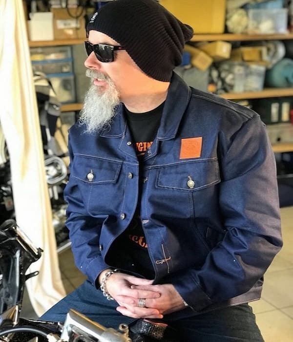 Vintage Style' Blue Denim Jacket 