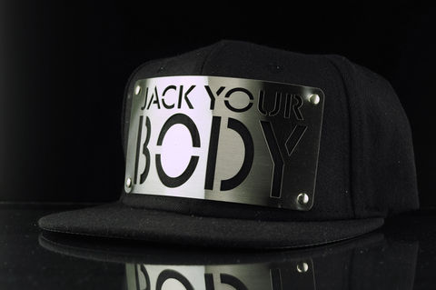 Jack,Your,Body,Snapback,Hat,Jack Your Body, Karl Alley, Metal, plate, snapback, hat, boy london