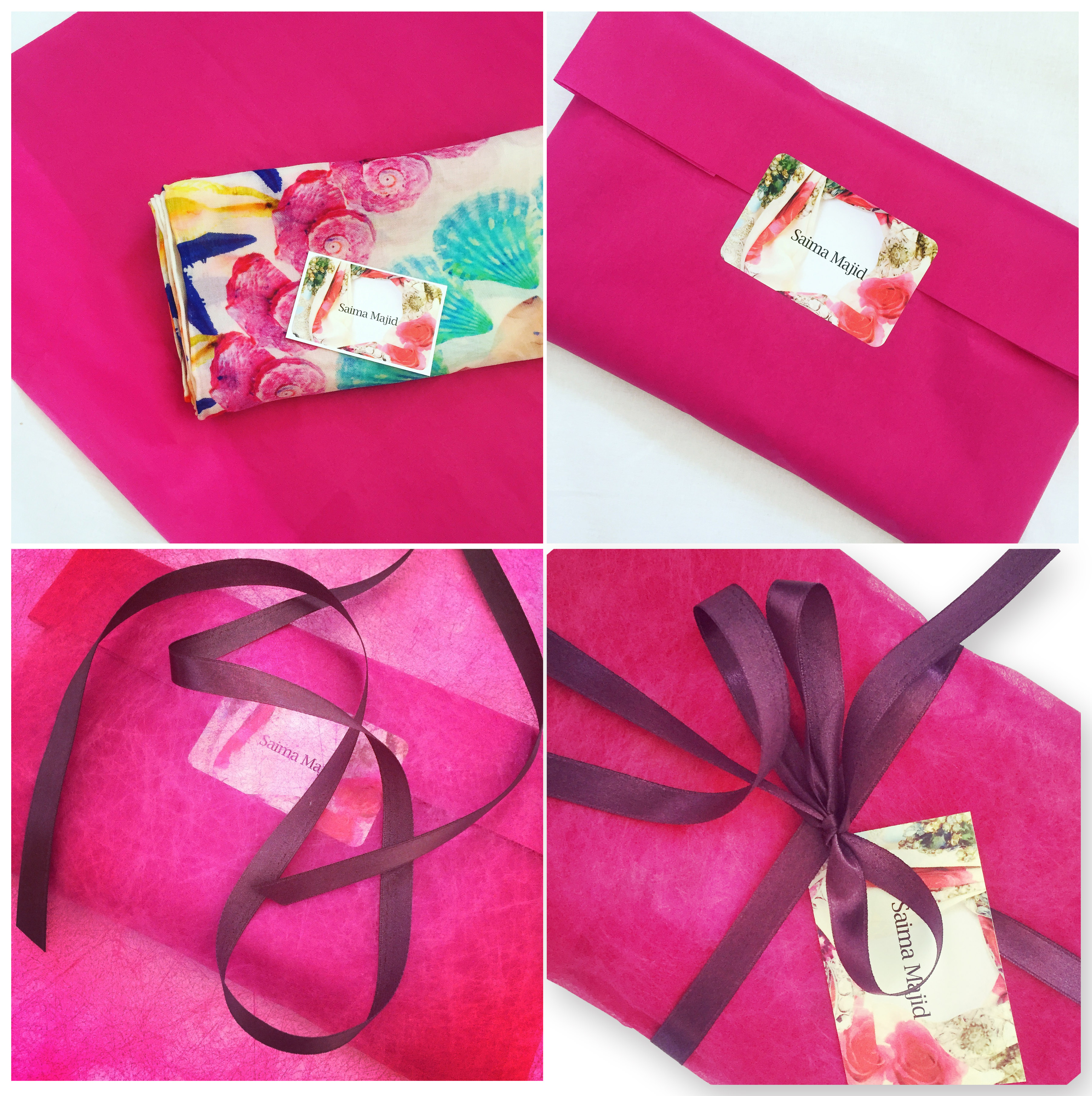 Luxury gift wrap service