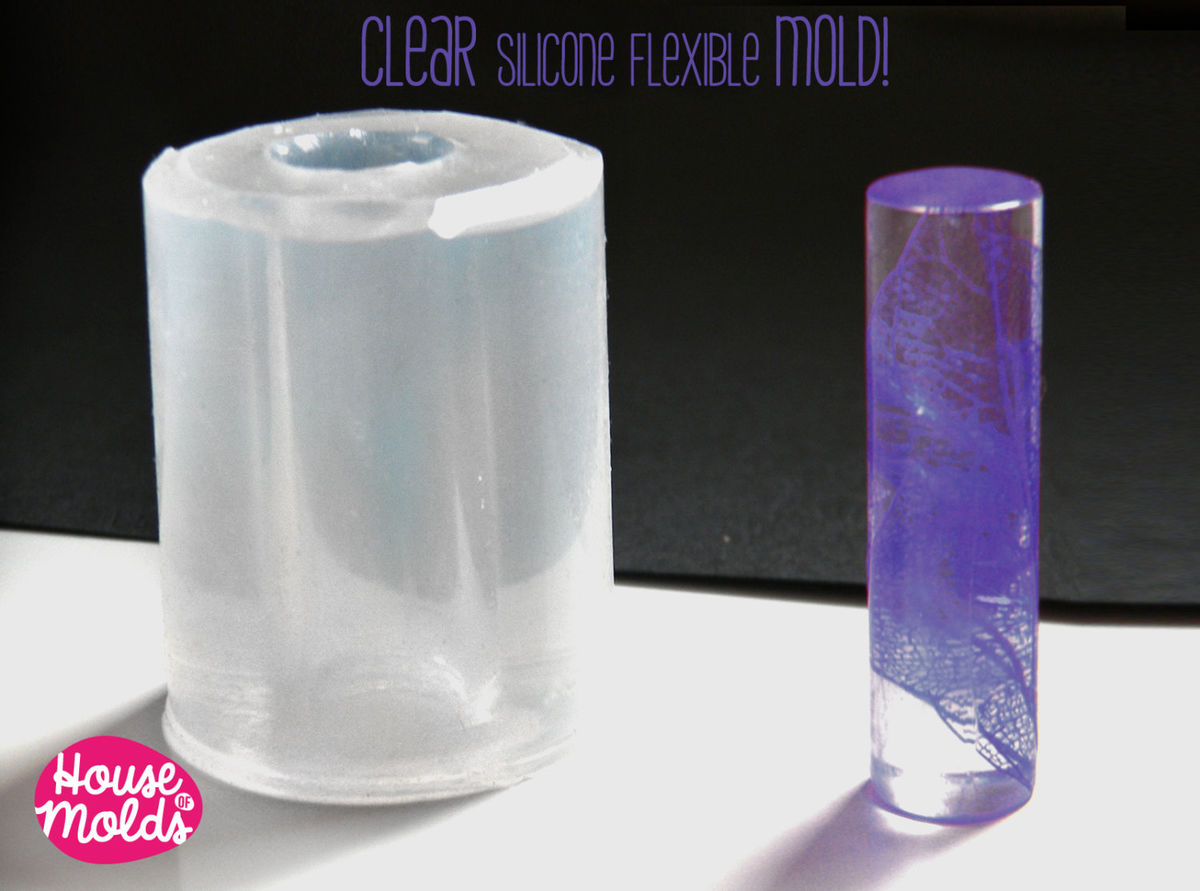 Cylinder Pendant Clear Mold ,Mold for 3D Resin Pendant diameter 7 mm