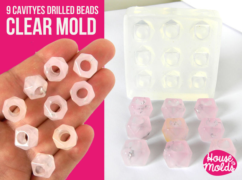 DRILLED BEADS MOLDS Collection House Of Molds
