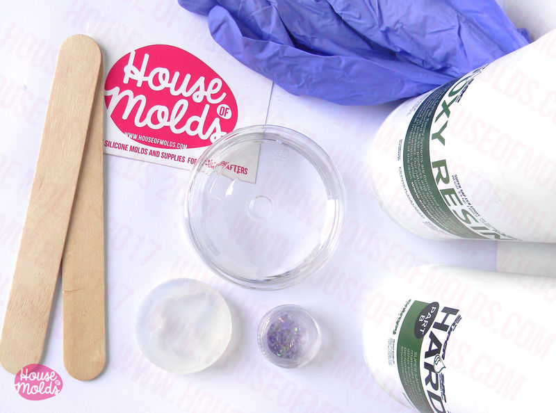 Resin Starter Kit SSuper Clear Eco Resin 720 gr Uv stable + Clear