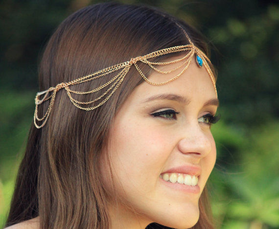 chain link headpiece