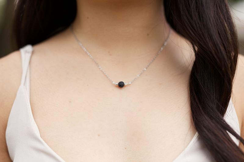 LAVA Rock essential oil diffuser jewelry Collection LovMely