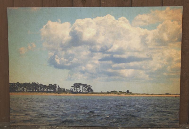 East Hills Vintage Style wood print - product images