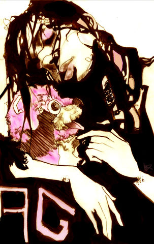 Apology,Gurl,II,poster, art, illustration