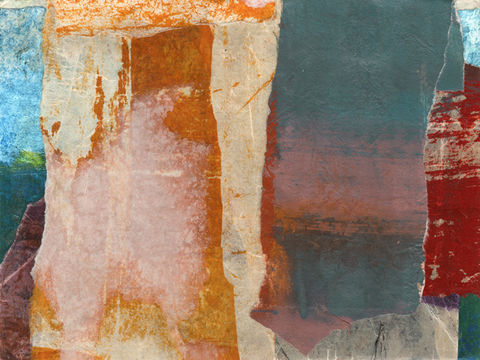 015,Watercolor, Mixed Media, Archival Inks, Glass, Stone,Tile