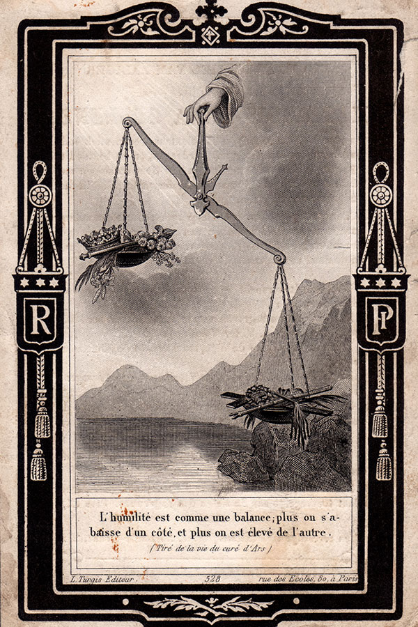 The Scales of Humility | Card