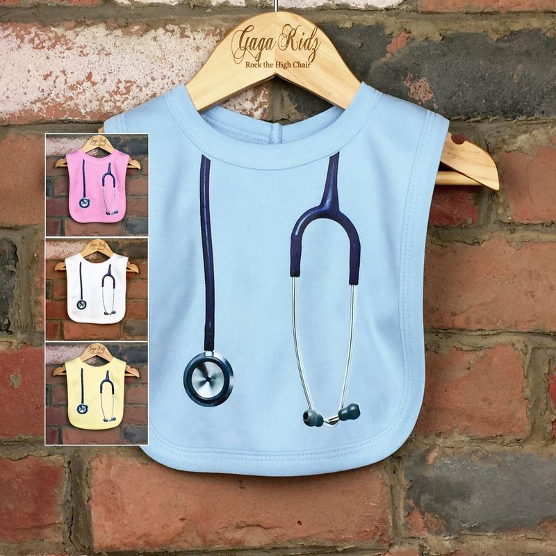 Stethoscope Baby Bib Gaga Kidz