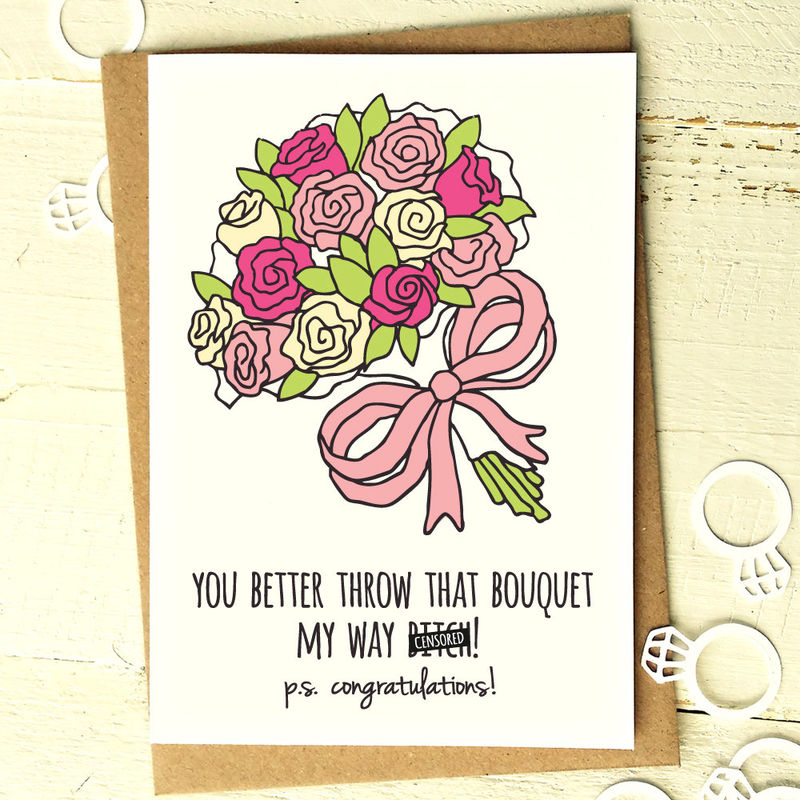 Funny Wedding Card Wedding Card Engagement Card Wedding Day Il Fullxfull Funny Wedding Card Wedding Card Engagement Card Wedding Day Cards Congrats Card Congratulations Card Funny Engagement Card