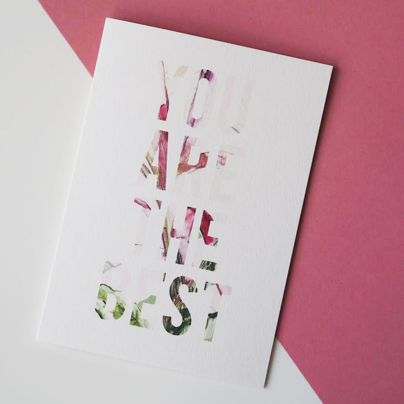 you are the best congratulations card well done card congratulations new job card