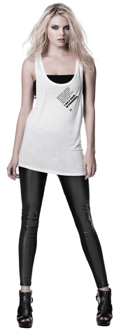 Women's,Pocket-sized,TeeTweet,Vest, T-shirt, tshirt, personalised t-shirt, twitter, tweet, retweet