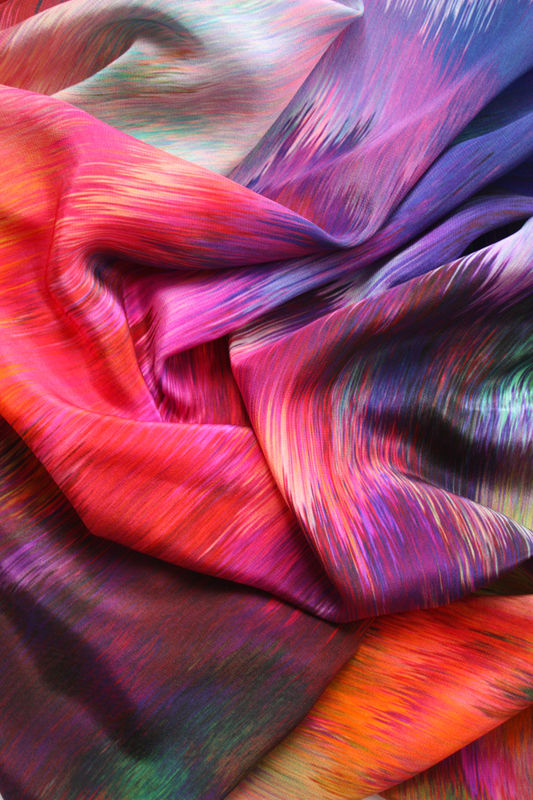 SOLD OUT Sunset Storm Silk Scarf - product images  of 