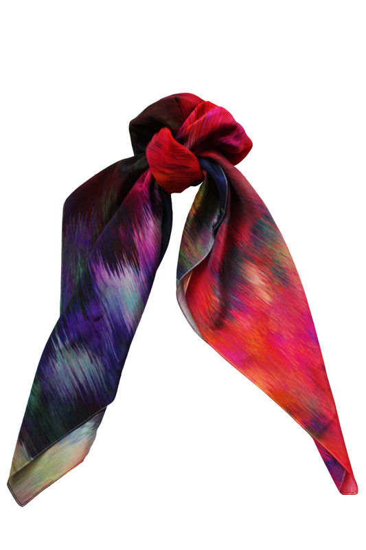 SOLD OUT Sunset Storm Silk Scarf - product images  of 