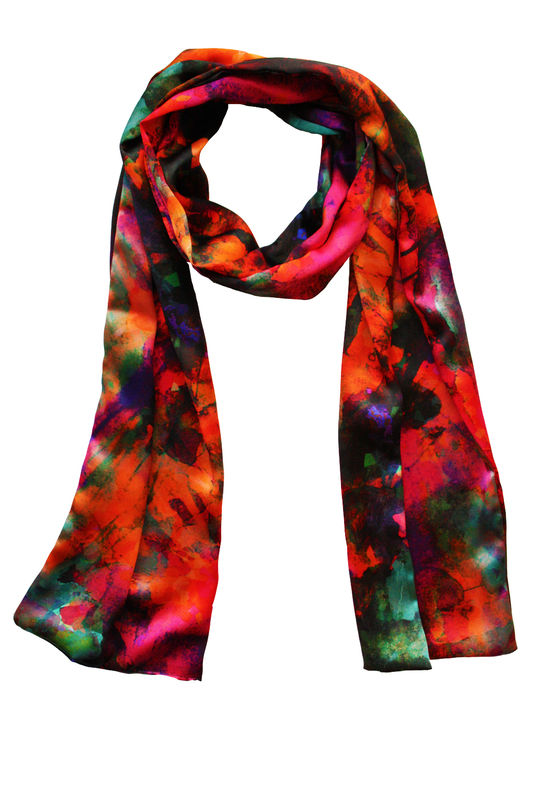 SOLD OUT Firework Silk Scarf - product images  of 