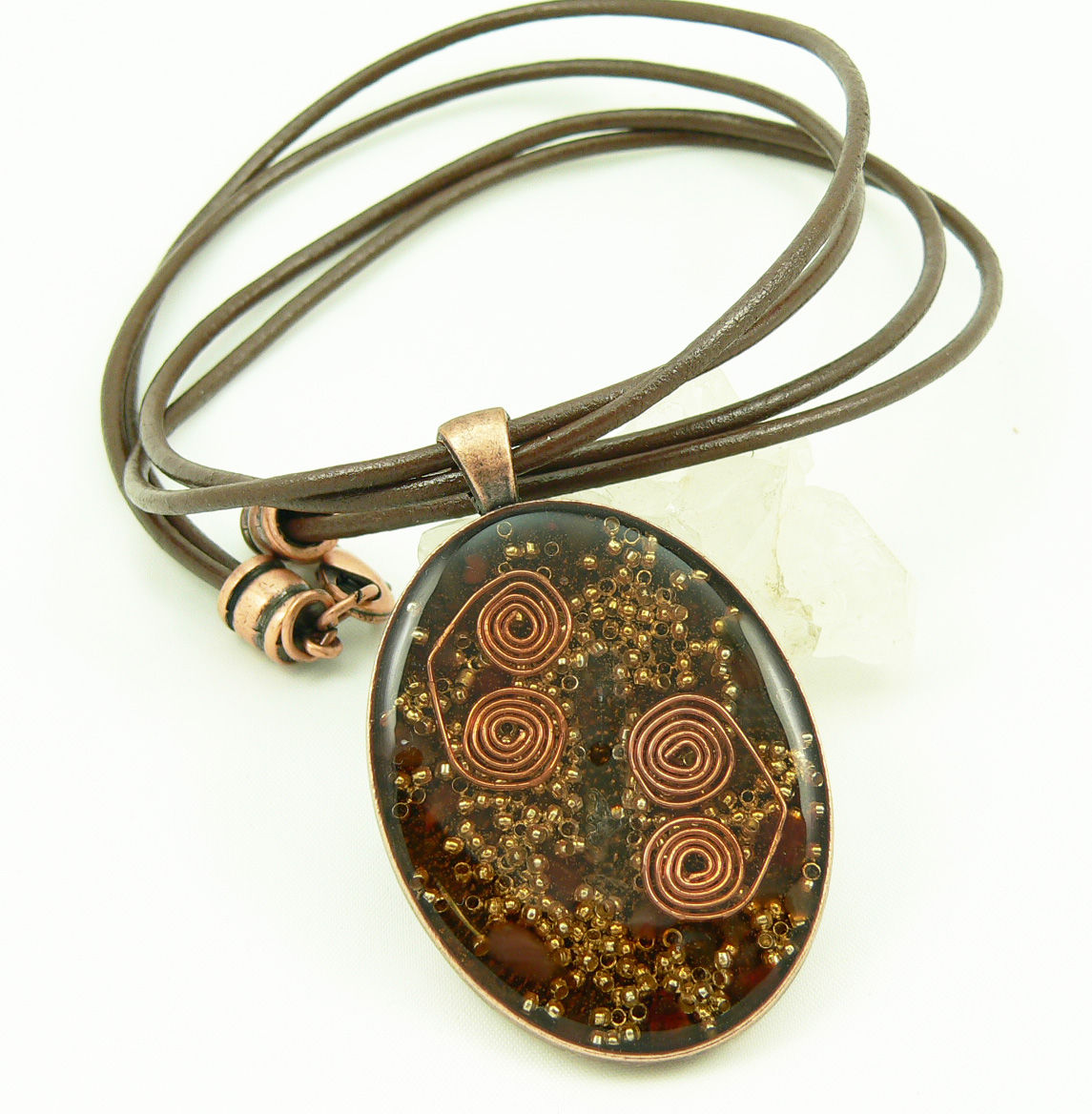 orgone energy pendant large copper oval w carnelian orgone energy pendant large copper oval w carnelian