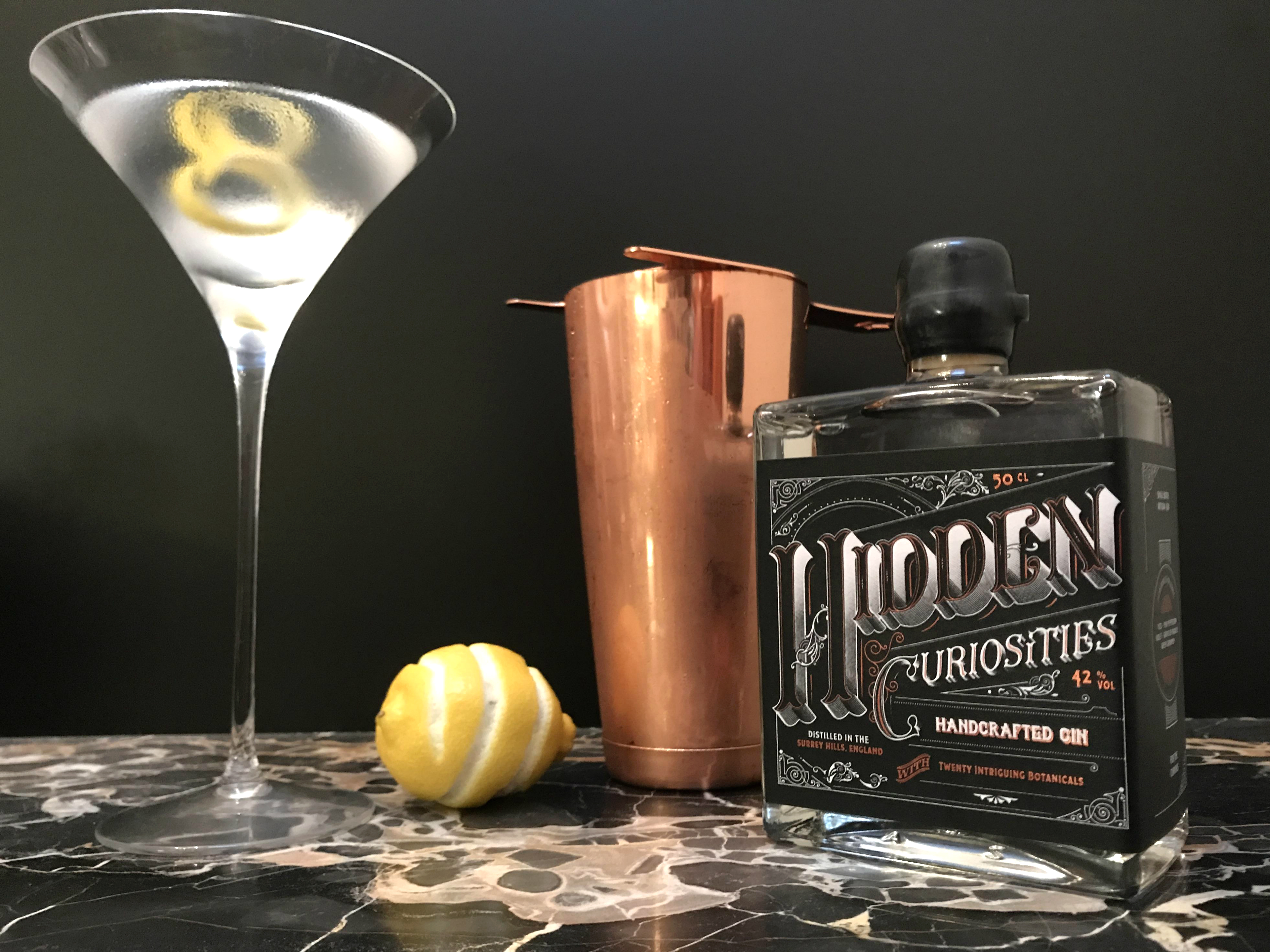 Hidden Curiosities Gin Martini