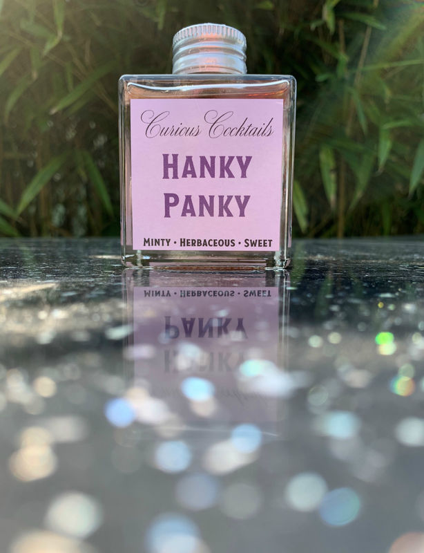 Curious Cocktails Hanky Panky 100ml Hidden Curiosities Gin