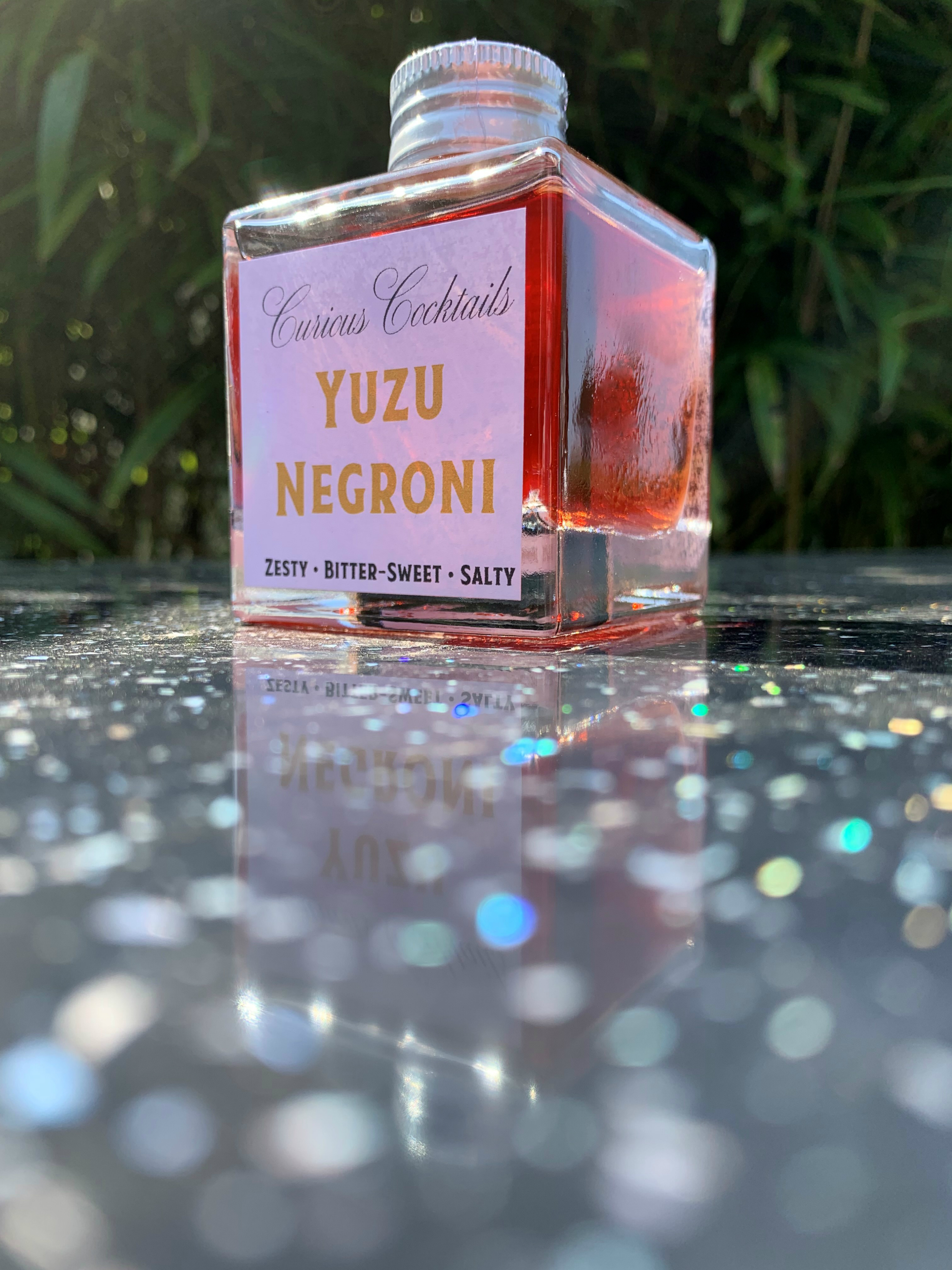 yuzu negroni hidden curiosities aranami navy strength gin premix cocktail