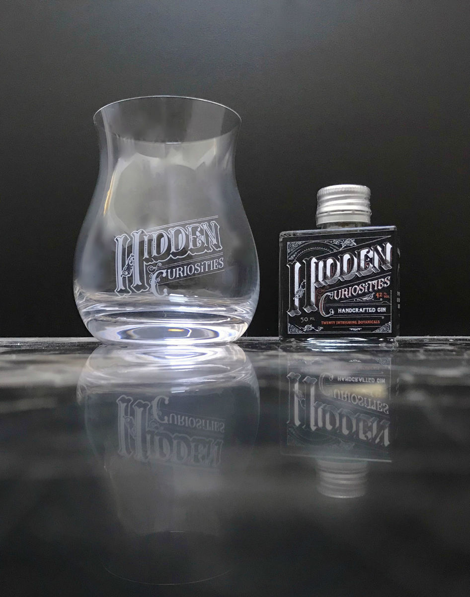 Hidden Curiosities Glencairn Tulip Mixer Glass For Gin Tasting
