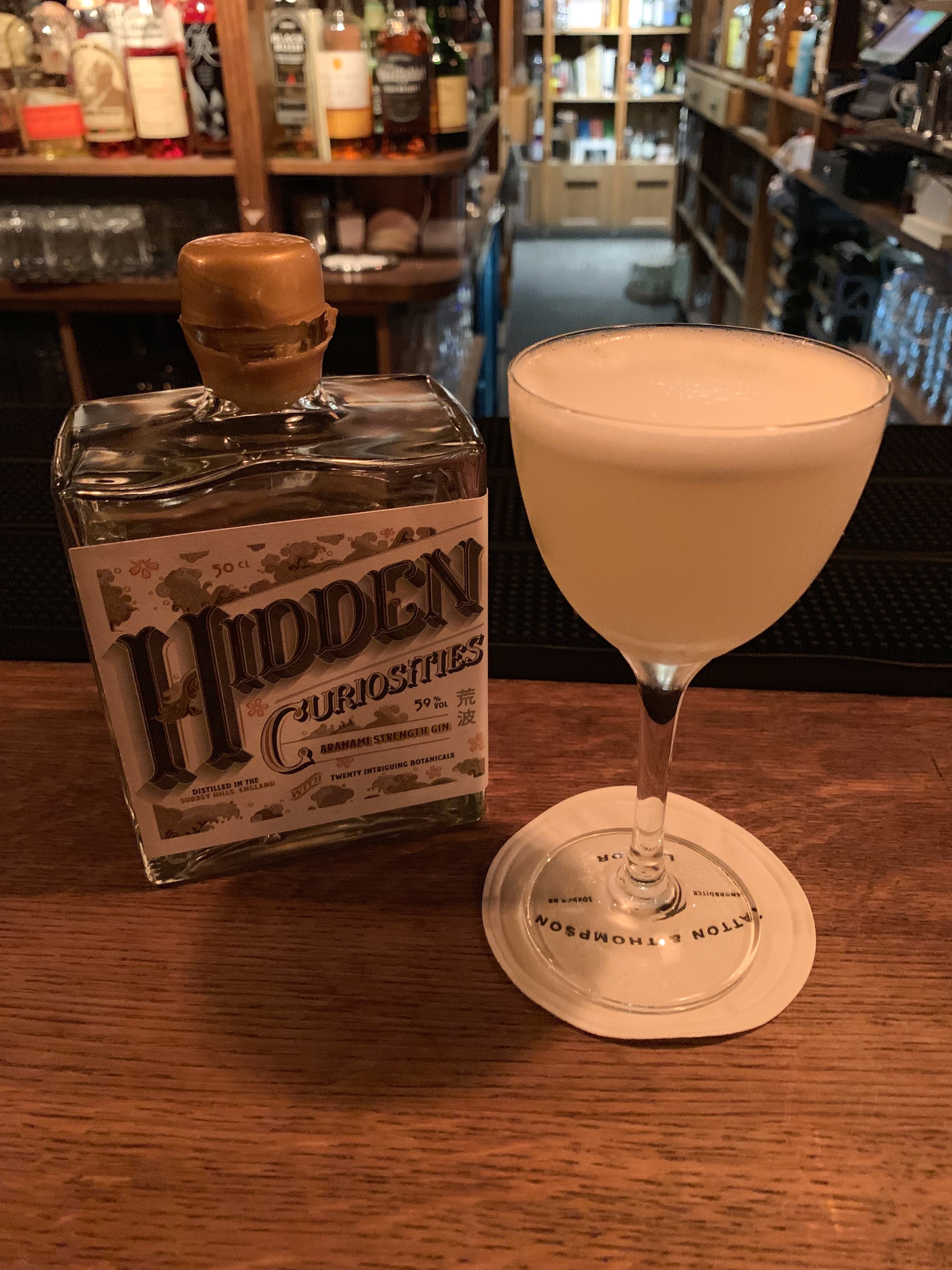 hidden curiosities gin award winning dry martini