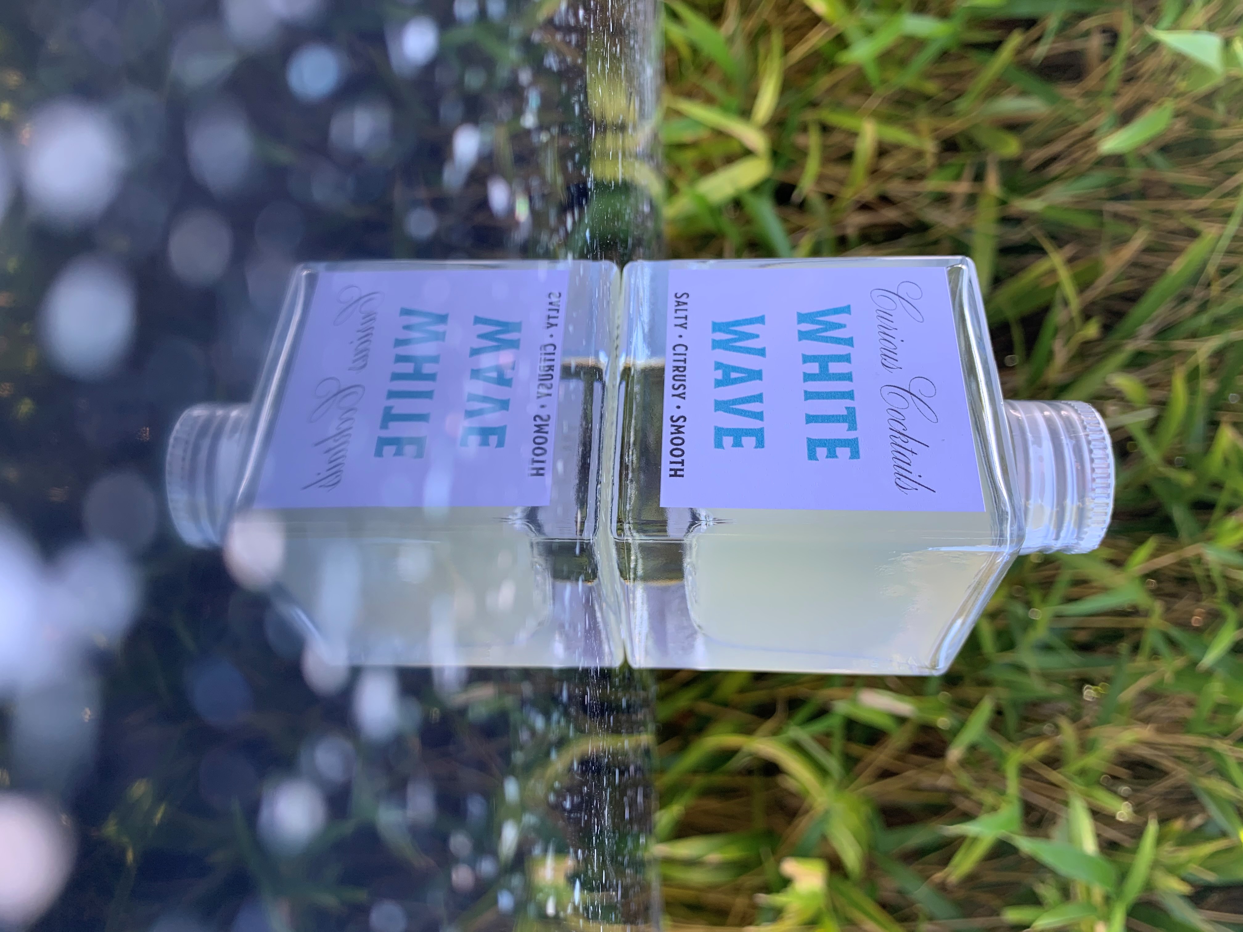 Hidden Curiosities Gin White Wave Cocktail Aranami Strength Gin