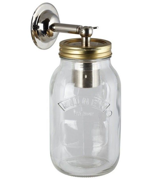 Jam Jar Wall Light Little Mill House