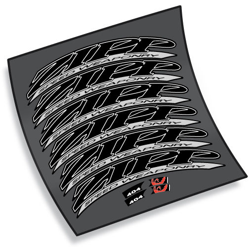 ZIPP decals Collection InkMyRide