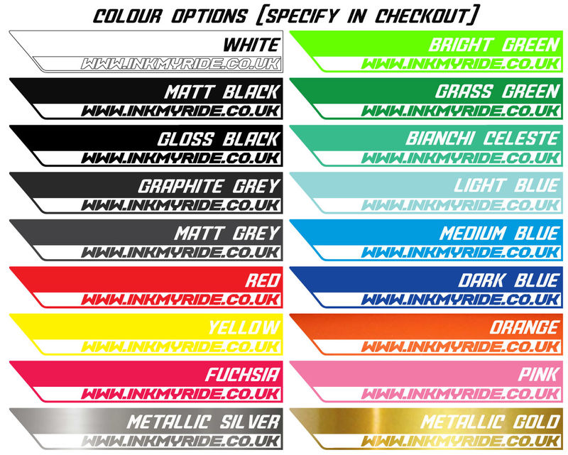 cannondale frame stickers