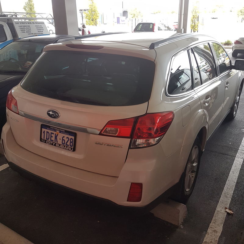 Subaru outback '09'14 tailgate struts Strut Your Stuff Gas Struts