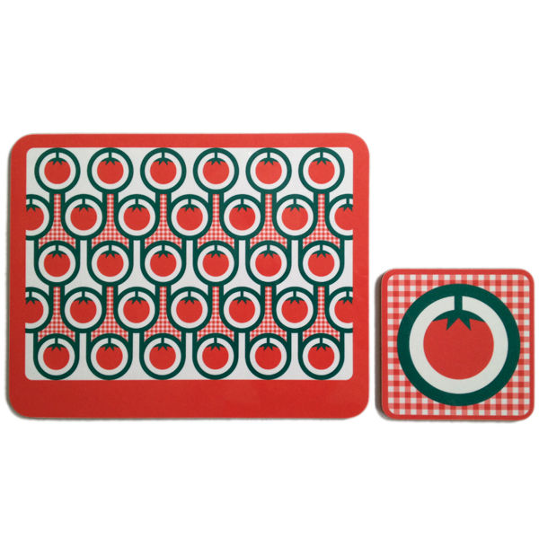 coaster & placemat set 4 sets Hokolo
