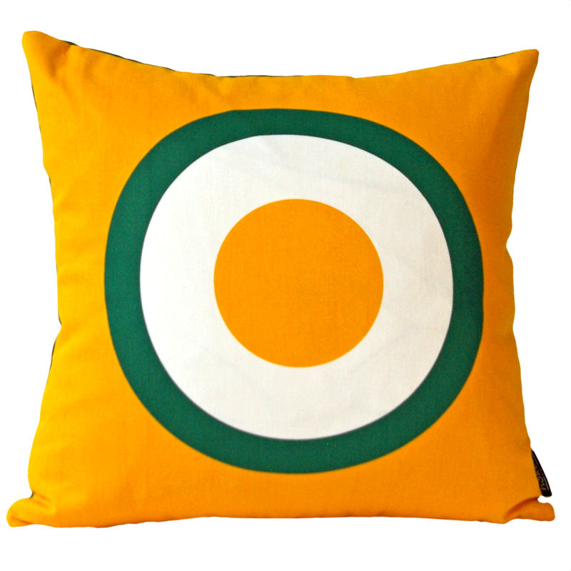 Screen Printed Cushion Cover Fried Egg Hokolo