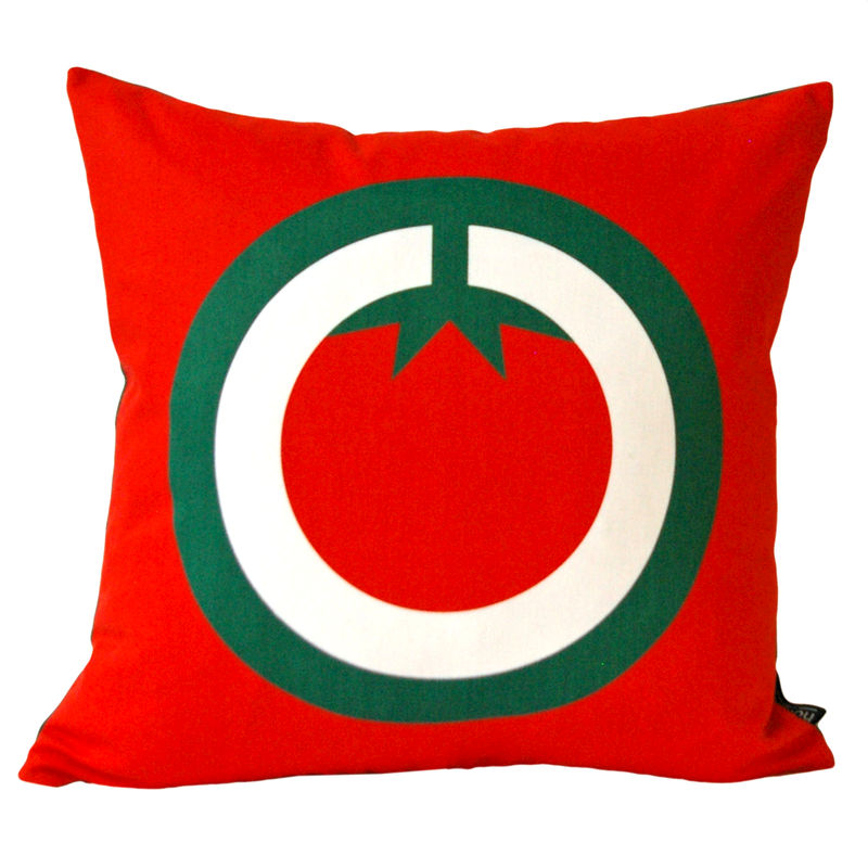 Screen printed cushion cover Tomato Hokolo