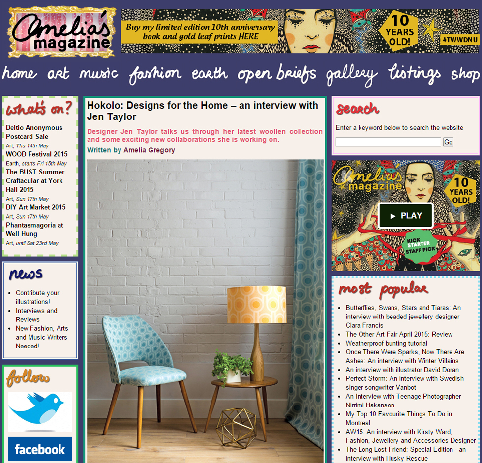 Amelia's Magazine