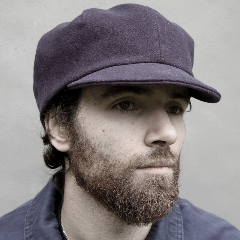Handmade navy moleskin workwear cap, ZUTclaud, by ZUThats ZUT hats