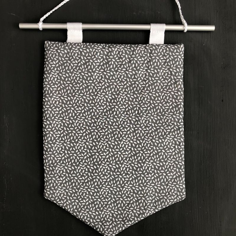 Decorative banner wall hanging multicoloured ATNine