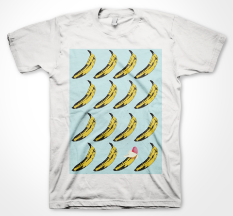 Banana,Parody,banana, velvet underground, tshirt, yorkshire tee, graphic tee, t-shirt, 