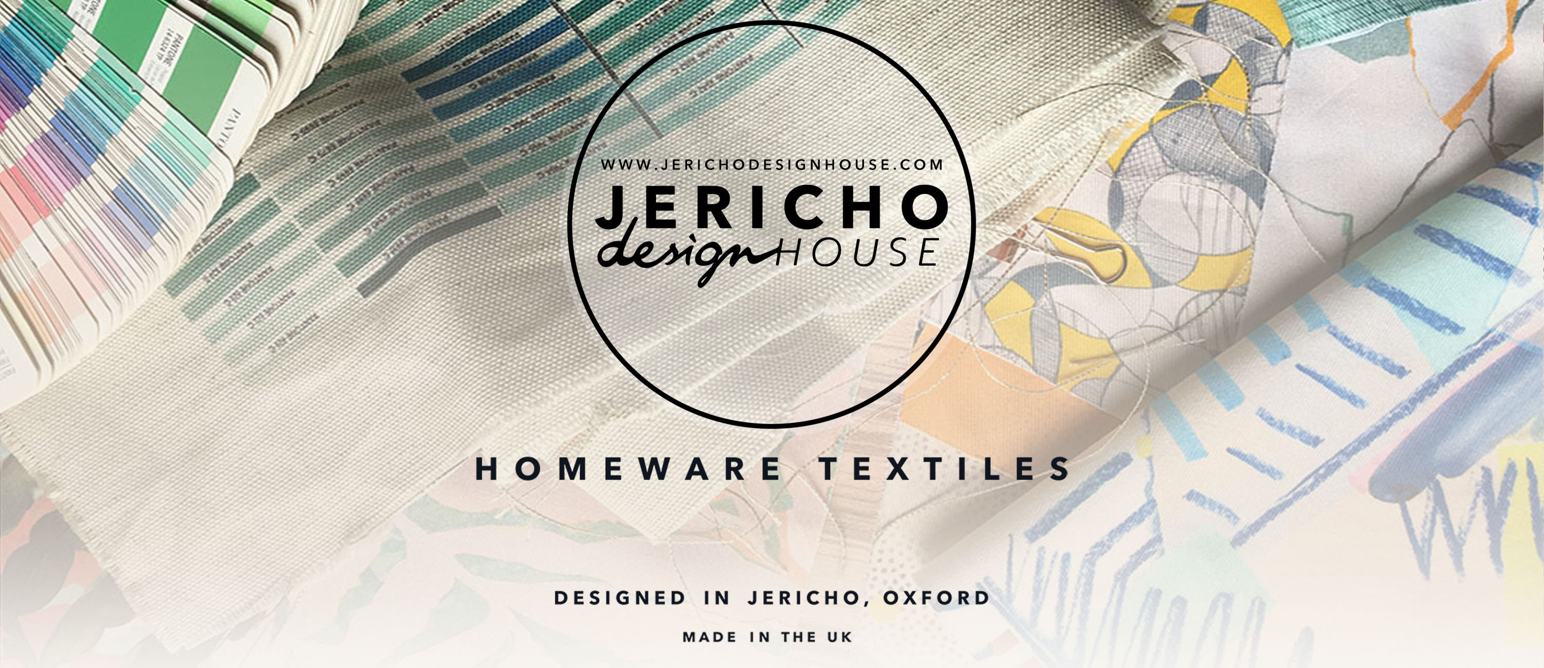 Jericho Design House Oxford Homeware Textiles Fabrics Prints Designed in Jericho Made in the UK