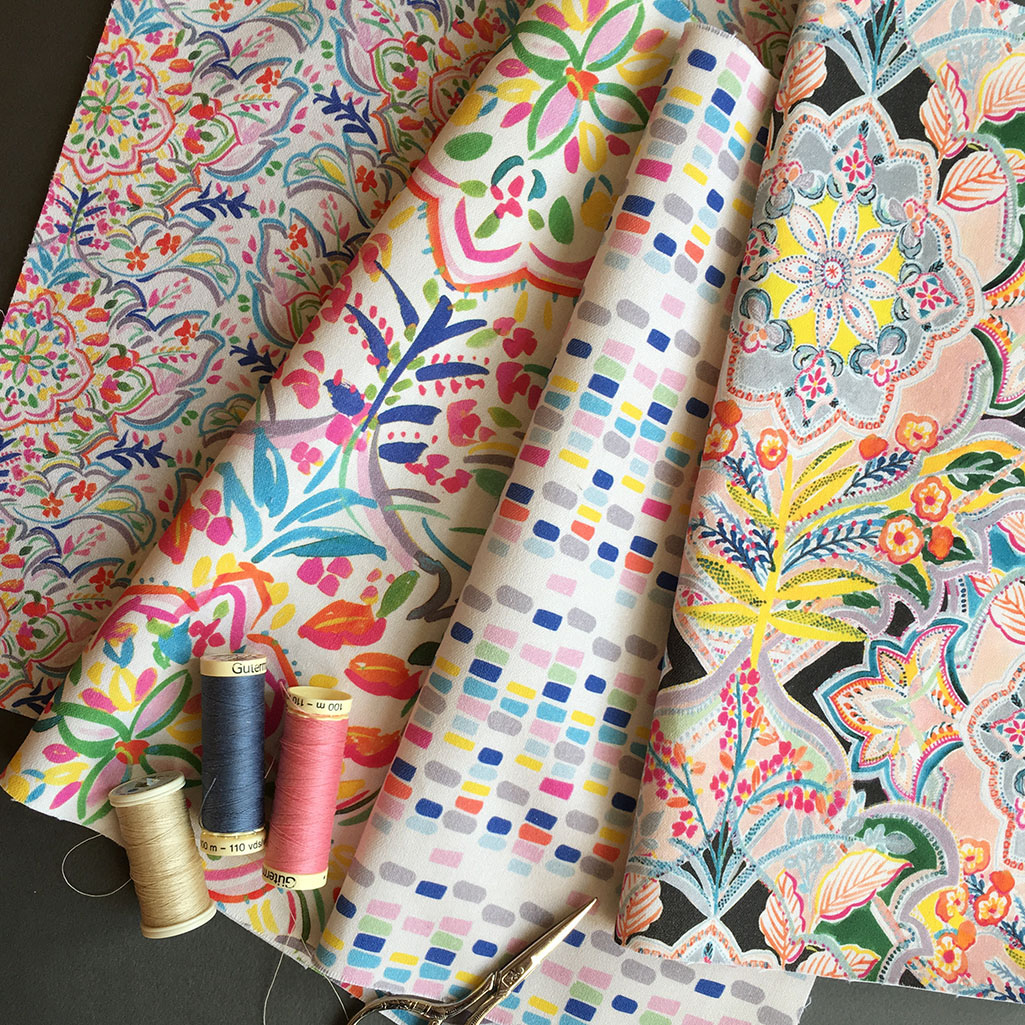fabric textiles by the metre make sew curtains blinds cushions textiles print design pattern