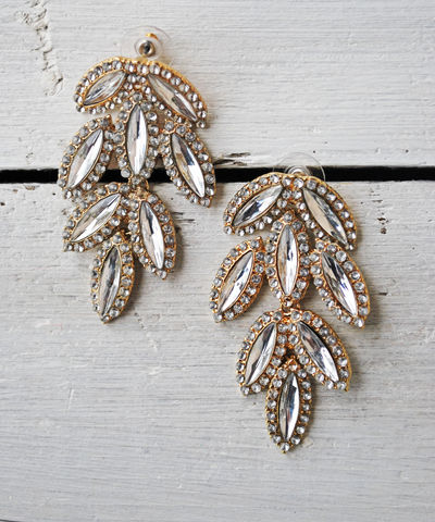 Crying,Leaf,Chandelier,Earrings,rhinestone, anthropologie, earrings, j.crew, chandelier, leaf