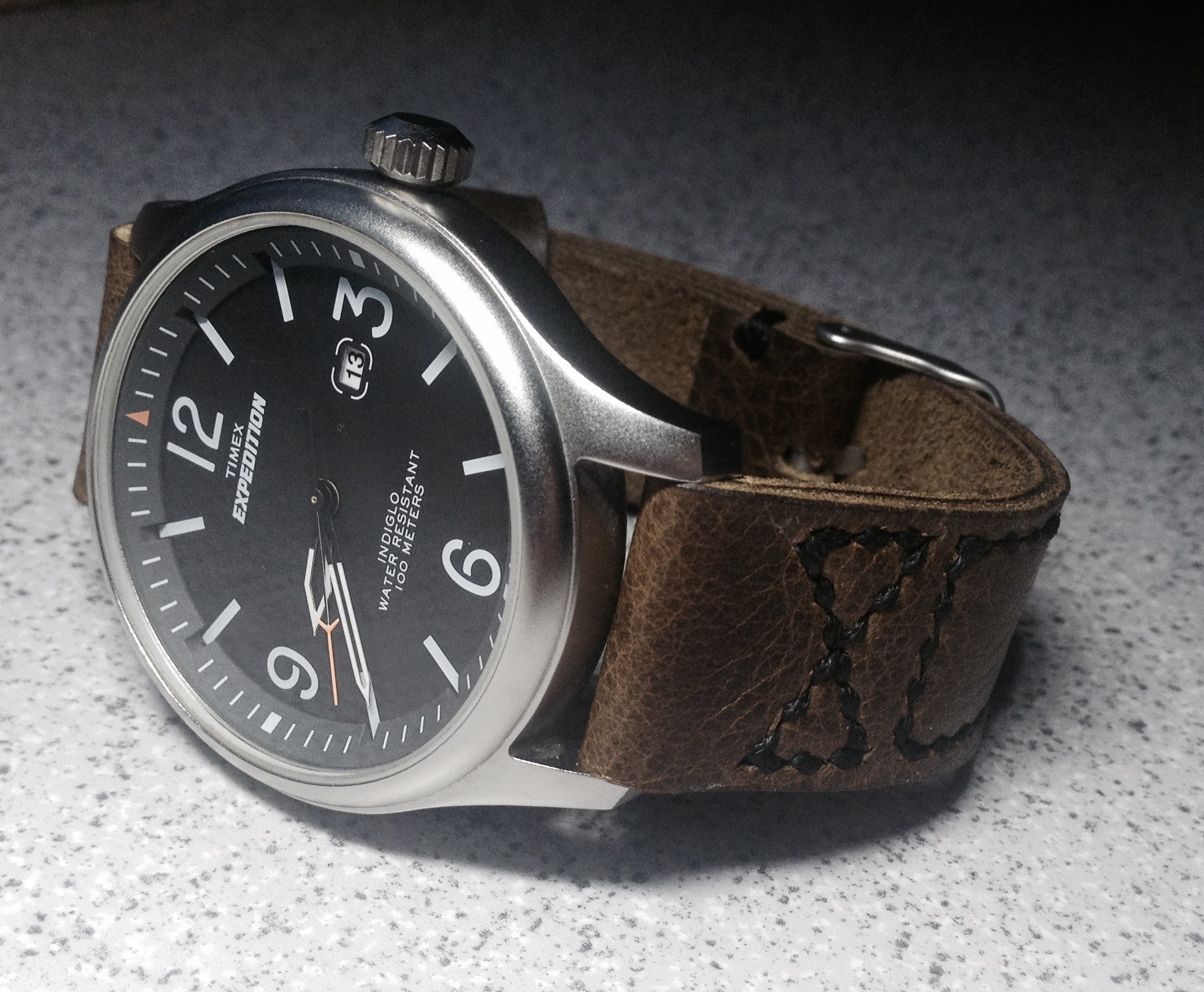 Watch strap brown