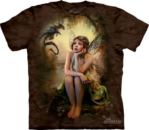 The,Mountain,Her,Secret,Eco-Friendly,T-Shirt,(Regular,and,Plus,Sizes,Available),The mountain tshirt, Fairy T-Shirt, Dragon T-Shirt, Wonder T-Shirt, Eco-Friendly T-Shirt, All Natural T-Shirt