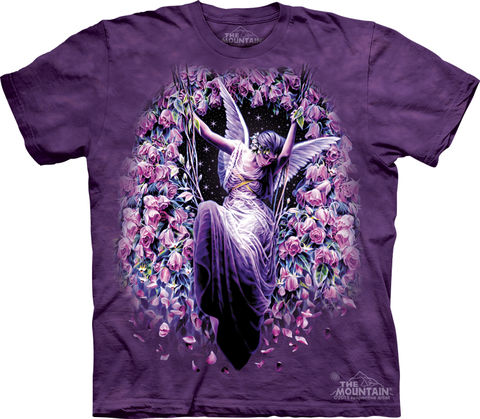The,Mountain,Gate,Keeper,Eco-Friendly,T-Shirt,The Mountain T-Shirt, Gate Keeper Eco- Friendly T-Shirt, All Natural T-Shirt, Eco-Friendly T-Shirt, Purple Eco-Friendly T-Shirt