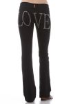 LOVE,Yoga,Pants,Love, LOVE, Yoga Pants, Black Yoga Pants, Soft Yoga Pants, Cotton Pants, Cotton, Cotton Clothes, Athletic Pants, Lounge Pants