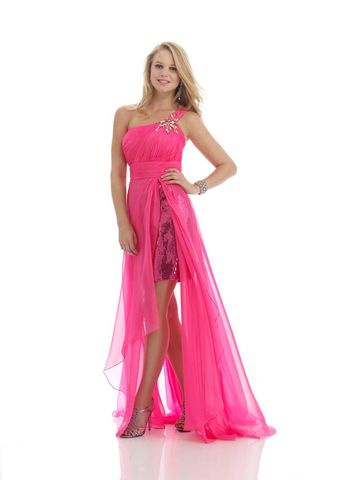 Morrell,Maxie,One,Shoulder,Hi-Low,Dress,with,Sequins,Morrell Maxie One Shoulder Hi-Low Dress with Sequins Beaded at the shoulder, Morell Maxie, One Shoulder, Royal Blue Gown, Royal Blue One Shoulder Prom Dress, Royal Blue one Shoulder Military Ball Gown, Royal Blue One Shoulder Evening Gown, Hi-Low Prom Dre