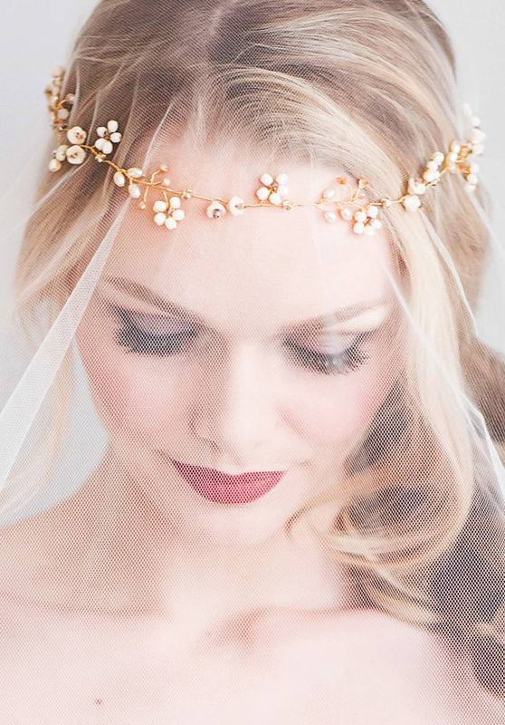 Five Daisy Hair Vine Donna Crain Accessories