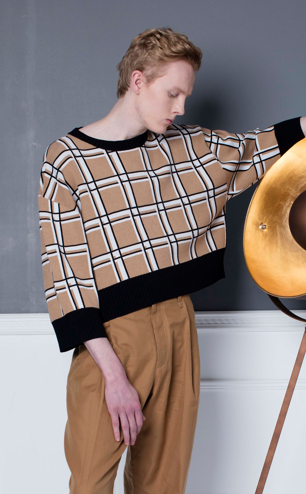 Wide Cropped Jumper