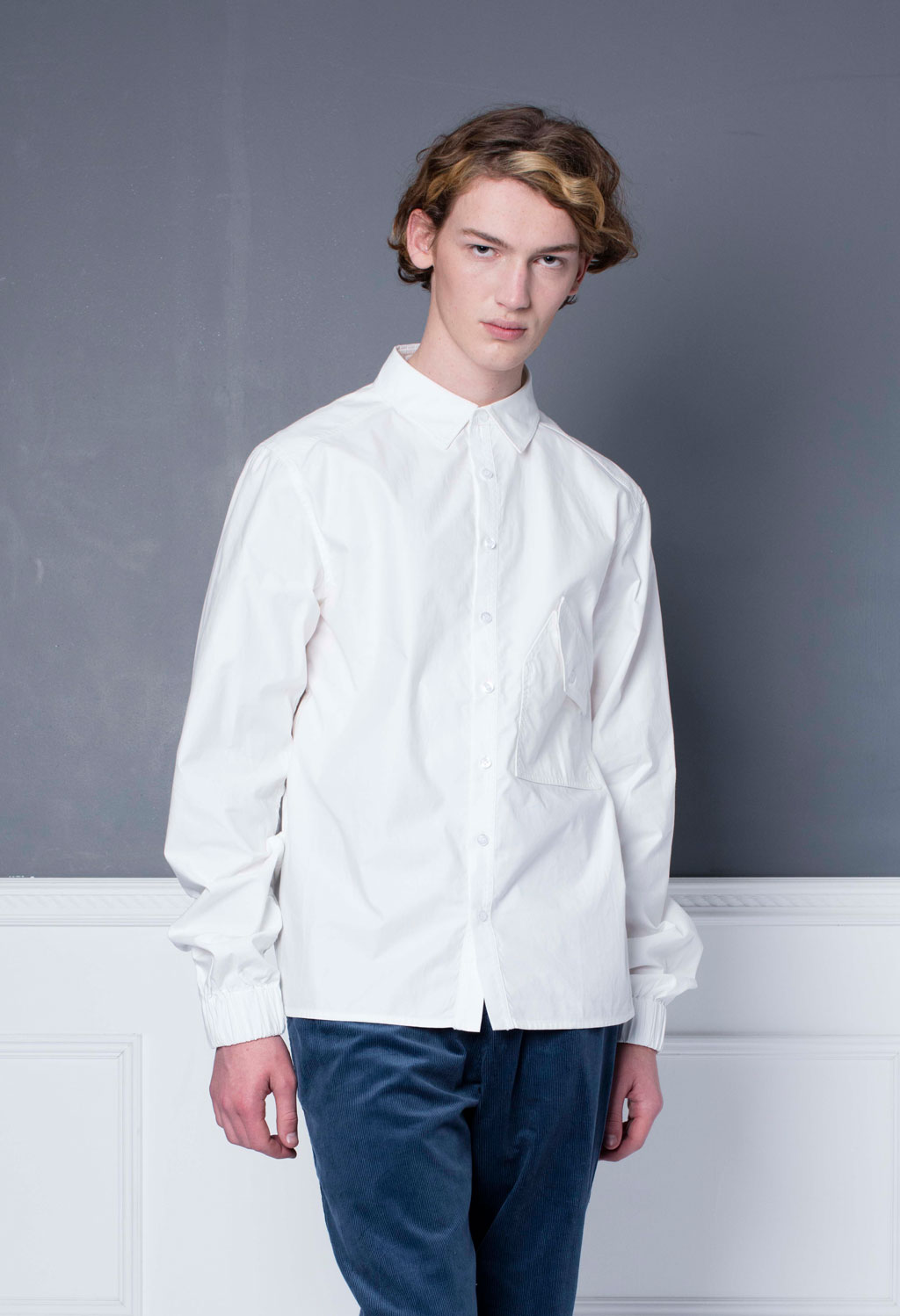 White MA-1 Shirt