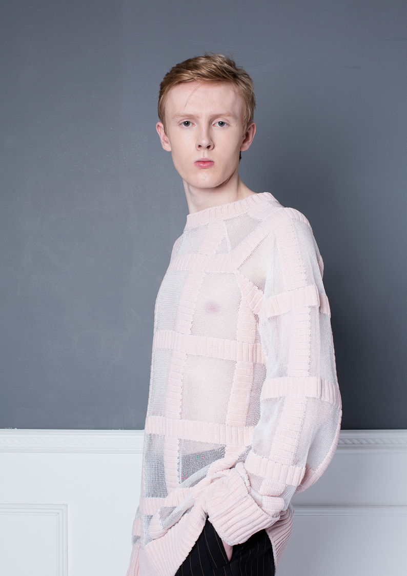 Oversized See Through Jumper