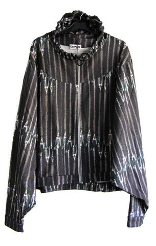 ZIP,Hooded,Sweater,Leopard by Belle Sauvage Spring Summer 2013 ZIP Sweater Sweater. Ready to wear Fashion. Belle Sauvage London.